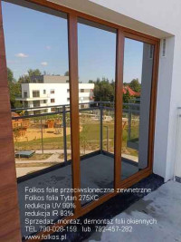 Folie okienne - Usługa oklejania szyb folią -Folie z usługą oklejania