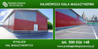 Hala/Magazyn na wynajem